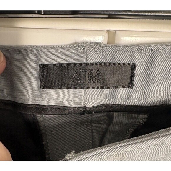 ATM Anthony Thomas Melillo Gray Moto Utility Pants Gorpcore‎ Stretch Size 4 - Picture 2 of 6